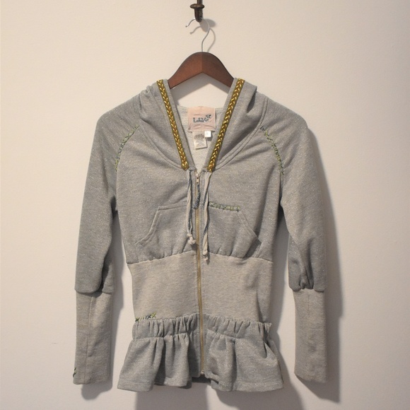 Anthropologie LuLaVia Zip Hoodie - Picture 2 of 5
